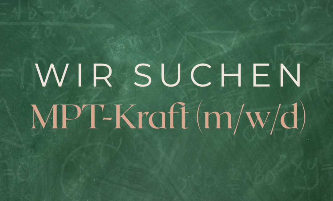 Stellenausschreibung MPT-Kraft