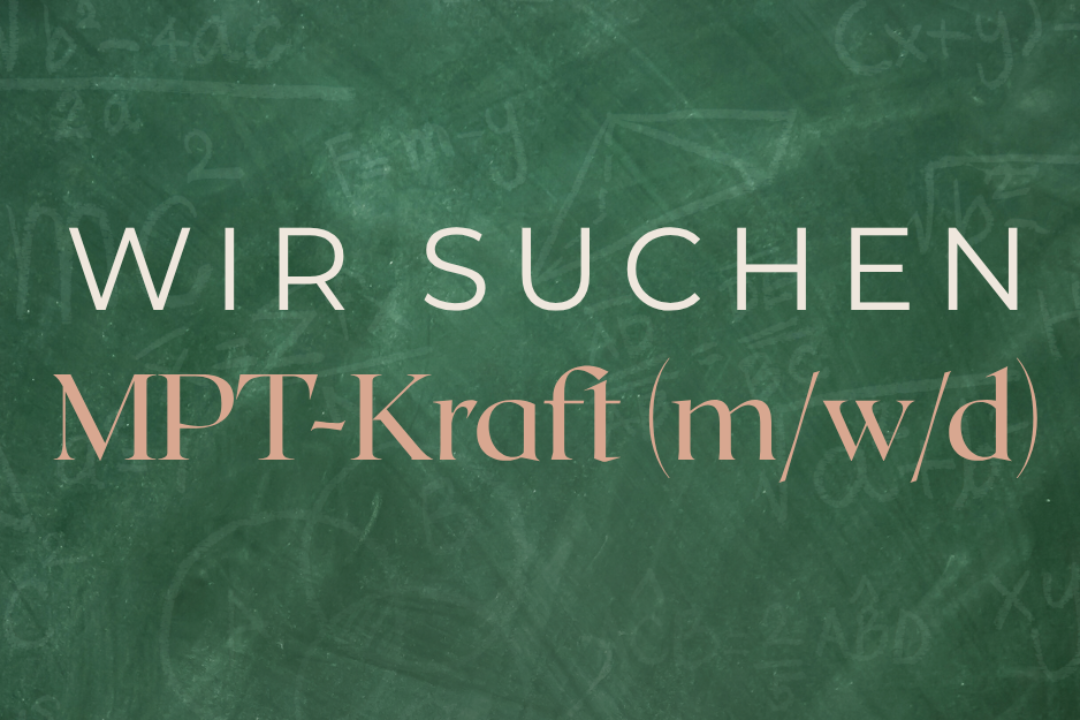 Stellenausschreibung MPT-Kraft