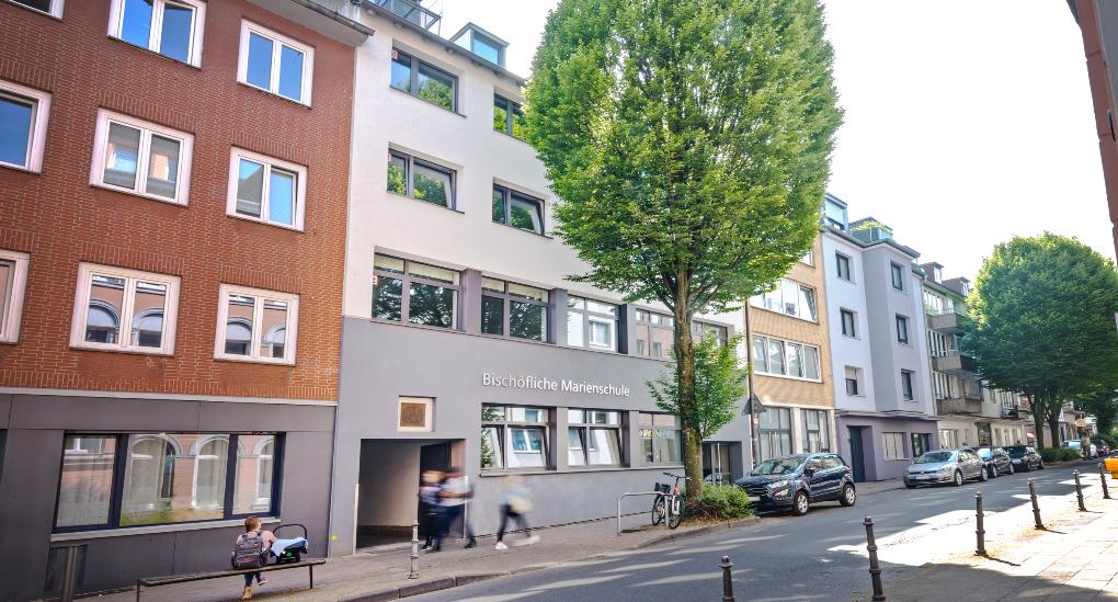 Bischöfliche Marienschule Außenansicht
